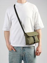 Cross Body Tas City Gerecycleerd Polyester Ucon acrobatics Groen city YURI-vue-porte